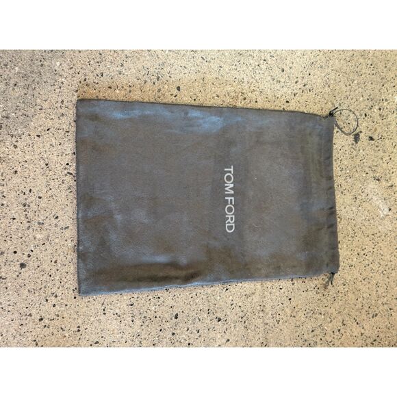 Tom Ford Grey Velvet Dust Bag – 15.25x10 – Authentic Logo Drawstring - Picture 6 of 6